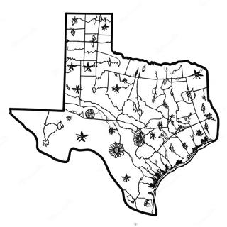 Texas Coloring Pages