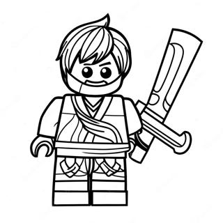 Kai Ninjago Coloring Pages