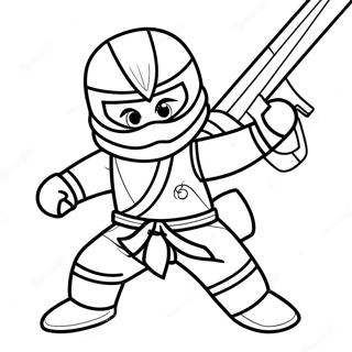 Kai Ninjago Coloring Page 8630-6883