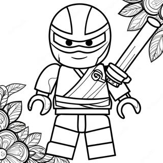 Kai Ninjago Coloring Page 8630-6884