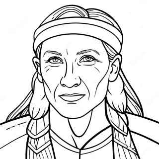 Haaland Coloring Page 8670-6895