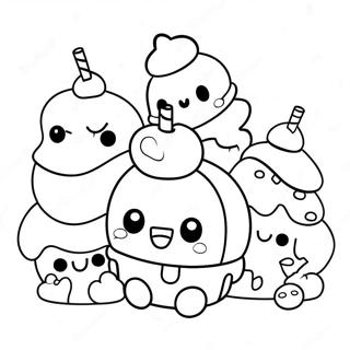 Num Noms Coloring Page 8690-6900