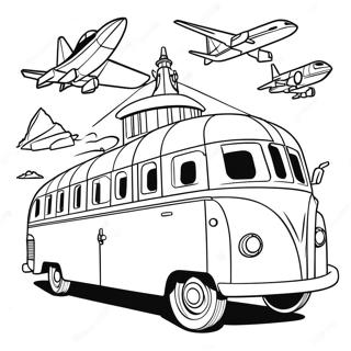 Transportation Coloring Page 870-706