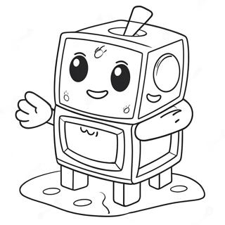 Wubbox Coloring Page 8760-6961