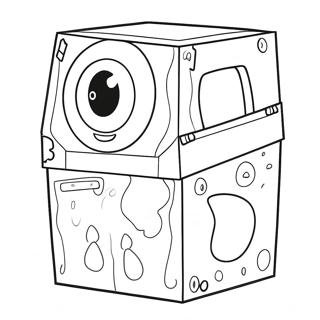 Wubbox Coloring Page 8760-6962