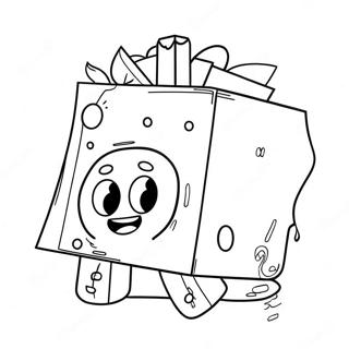 Colorful Wubbox In Action Coloring Page 8761-6965