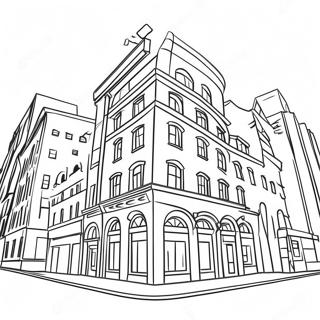 Buildings Coloring Page 8790-6978