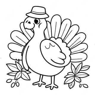 Cute Thanksgiving Coloring Pages