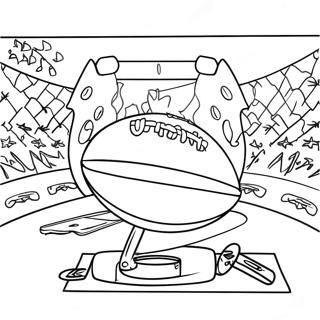 Superbowl 2024 Coloring Pages