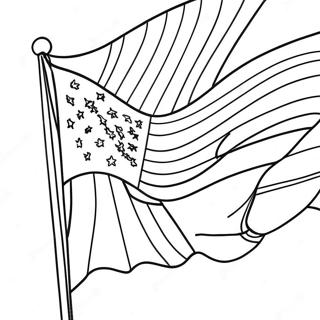 Flag Day Coloring Pages