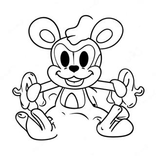 Cuphead Coloring Page 890-702