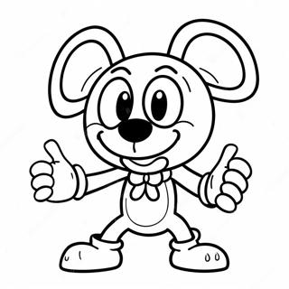 Cuphead Coloring Page 890-703