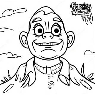 Goosebumps Coloring Pages