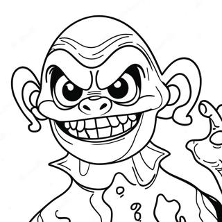 Goosebumps Coloring Pages