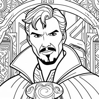 Doctor Strange Coloring Page 8960-7127