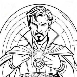 Doctor Strange Kaster Besværgelser Tegneside 8961-7135