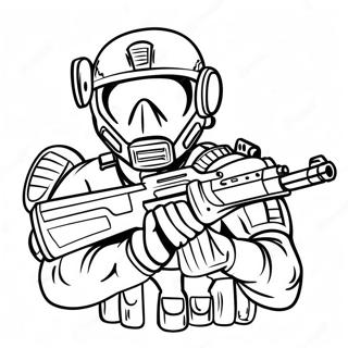 Swat Team Coloring Pages