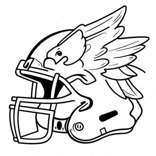 Philadelphia Eagles Logo Coloring Page 900-714