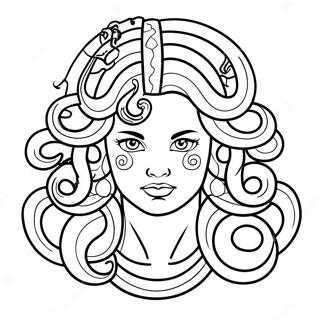 Medusa Coloring Page 9030-7181