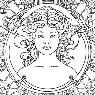 Medusa Coloring Page 9030-7182