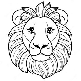 Leo Coloring Pages