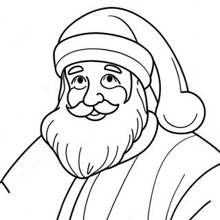 Santa Coloring Page 90-67