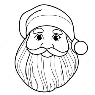 Santa Coloring Page 90-68