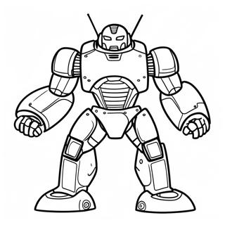 Pacific Rim Jaeger Robot Coloring Page 9101-7226