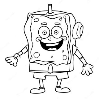 Spongebob Squarepants Coloring Page 910-740