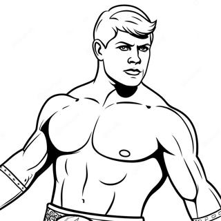 Cody Rhodes Coloring Pages | Coloring.Wallpapers.com