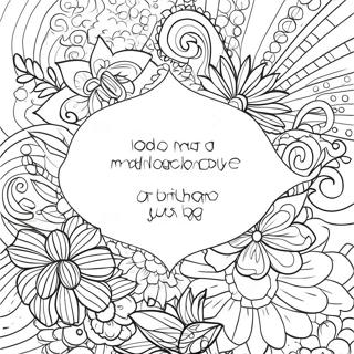 Motivational Quote Coloring Page 9161-7276