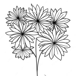 Fireworks Display Coloring Page 9190-7405