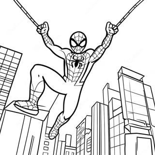 Cute Spiderman Coloring Pages