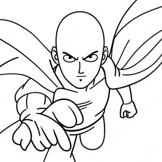 Pagini De Colorat Cu One Punch Man 9240-7327