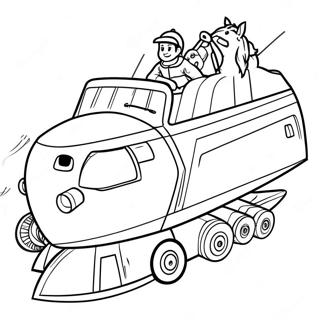 Rescue Riders Coloring Pages