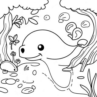 Ecosystem Coloring Page 9290-7486