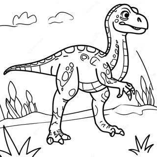 Realistic Dinosaur Coloring Pages