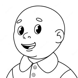 Caillou Kleurplaat 9360-7543