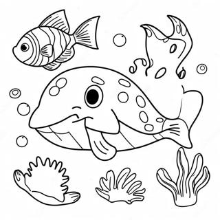 Sea Animal Coloring Pages