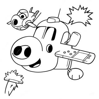 Super Wings Coloring Pages