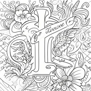 Scripture Coloring Page 9520-7675