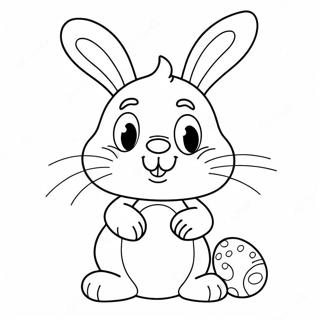 Full Size Easter Bunny Coloring Pages