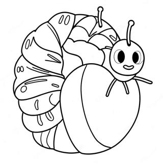 Very Hungry Caterpillar Coloring Pages