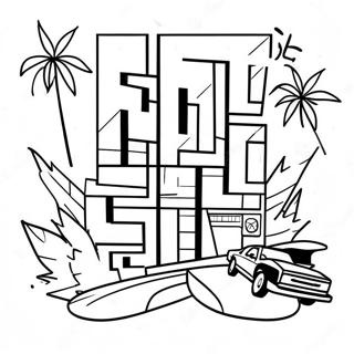 Gta Logo Coloring Page 9580-7703