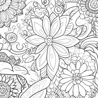 Aesthetic Preppy Coloring Pages