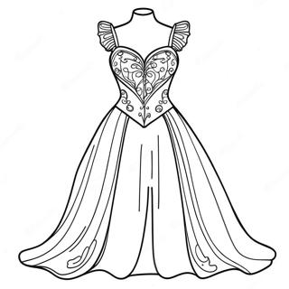 Coquette Coloring Pages