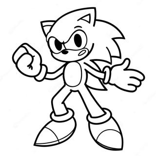 Page À Colorier Sonic Mania 9740-7839