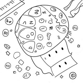 Page À Colorier D'addition De Mathématiques De 1ère Année 9780-7871