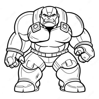 Hulk Buster Coloring Pages