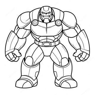 Hulk Buster Coloring Page 9810-7904